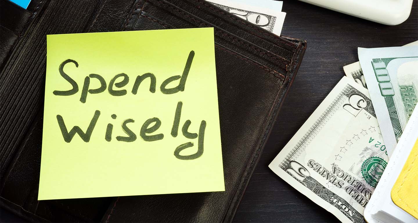 Open wallet with memo spend wisely